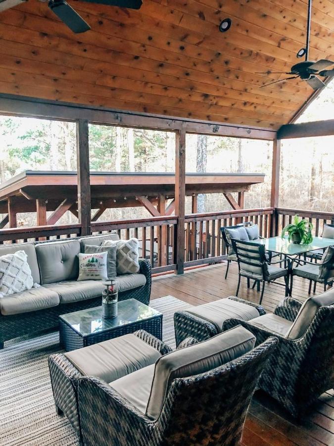 Stone Mountain Lodge 5000Sqft 6 Bed Game Room Pool Table Hot Tub Broken Bow Exteriér fotografie
